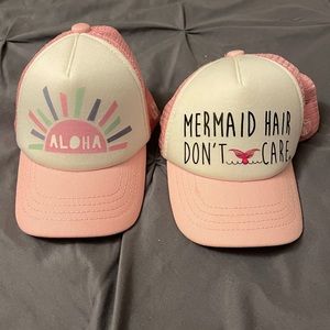 NWOT Baby trucker hats